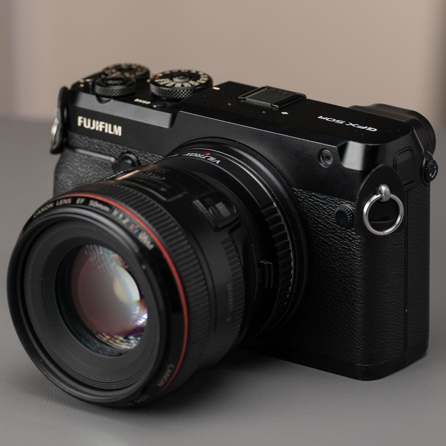 Adaptador de Lente VILTROX EF-GFX II para Fujifilm GFX