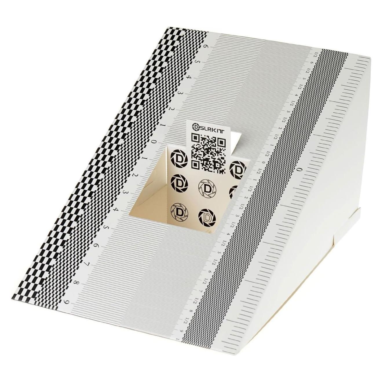 Regla de Calibración de Enfoque de Lente DSLRKIT - Paquete de 6