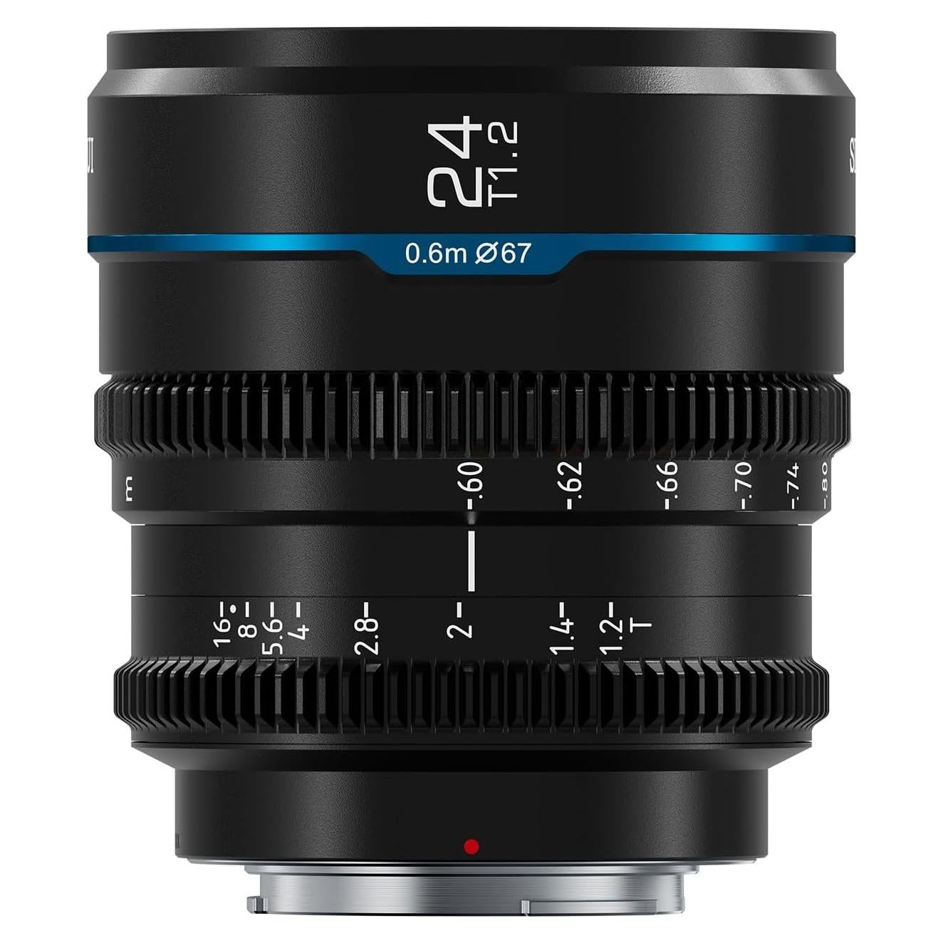 Lente Cine SIRUI Night Walker 24mm T1.2 para Cámaras APS-C