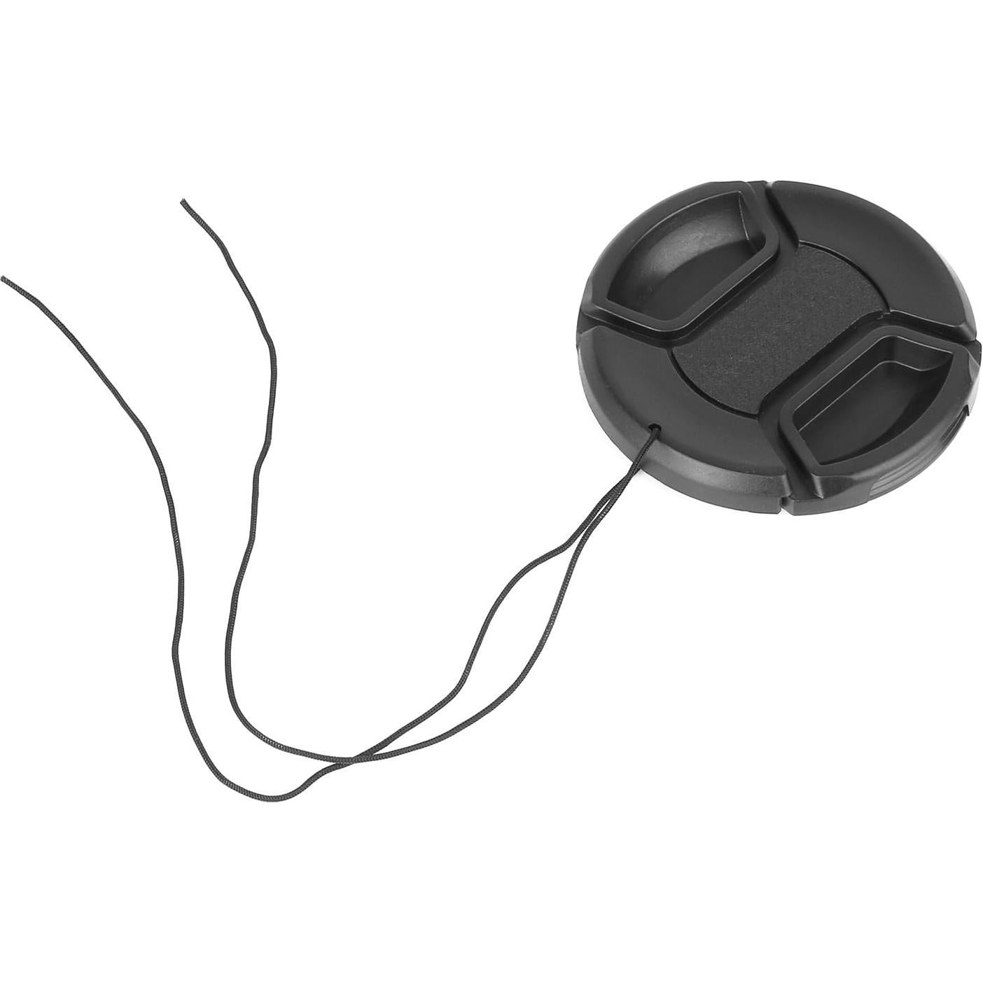 Tapa de lente 58mm ChromLives con agujero para correa - 4 piezas