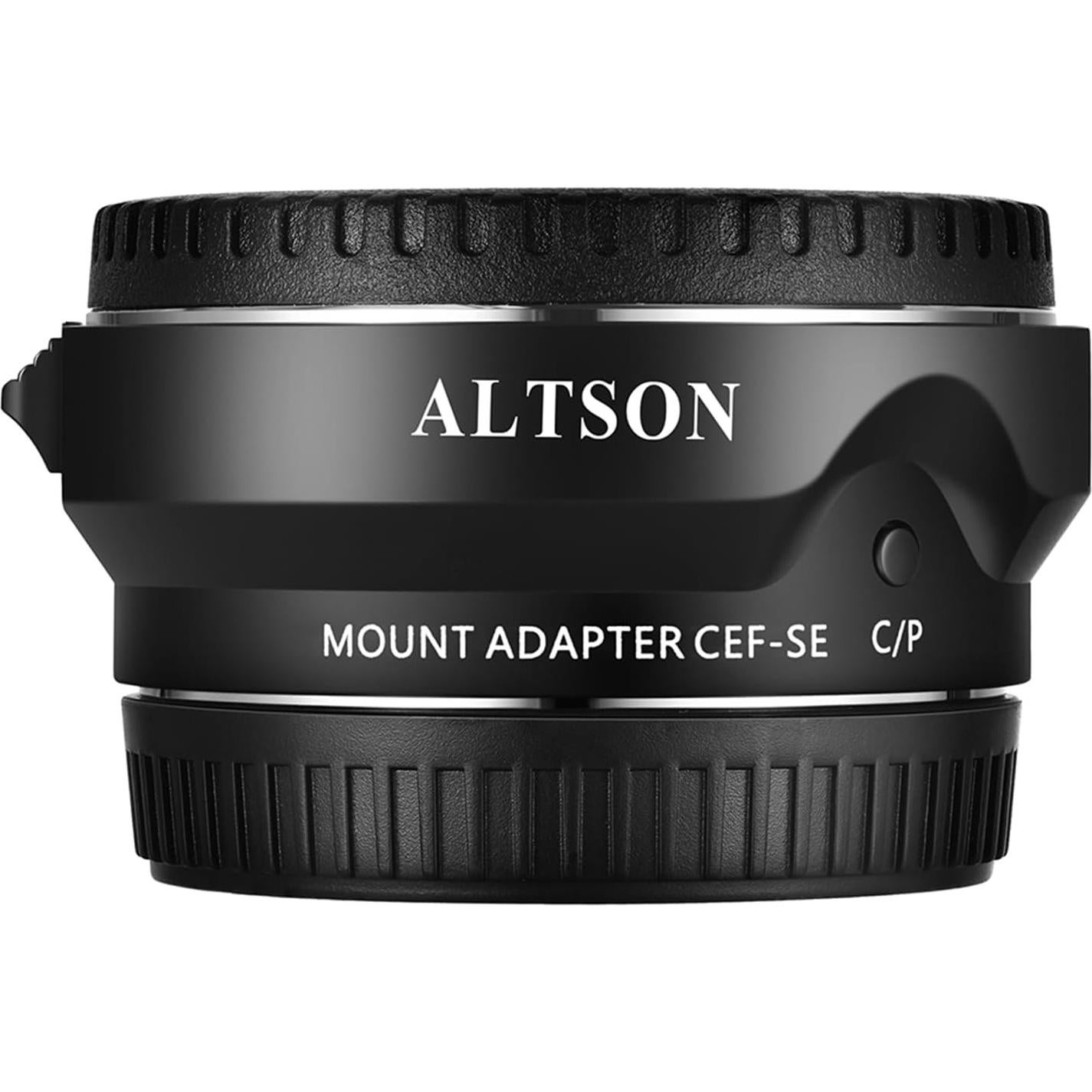 Adaptador de lente EF-SE VONOV para Canon EF a Sony E-Mount