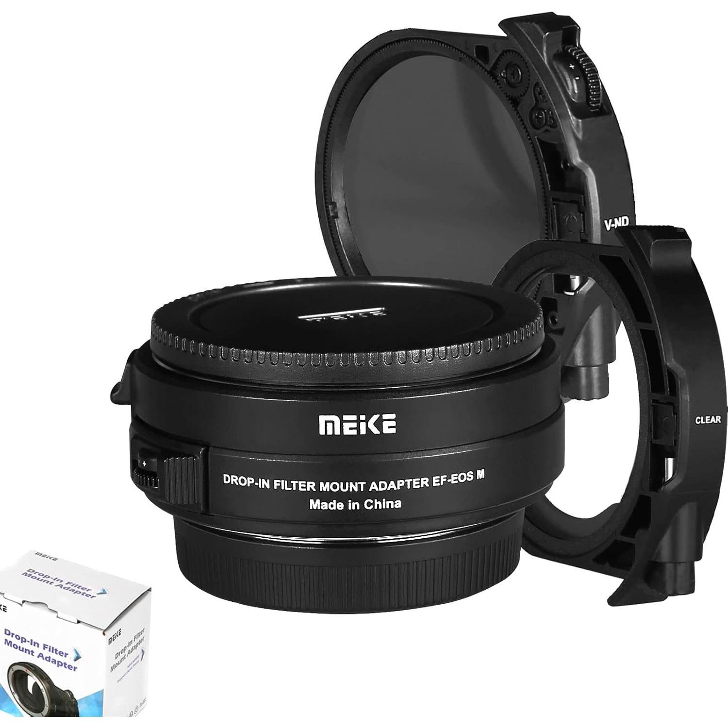 Adaptador de lente Meike MK-EFTM-C para Canon EF/EF-S