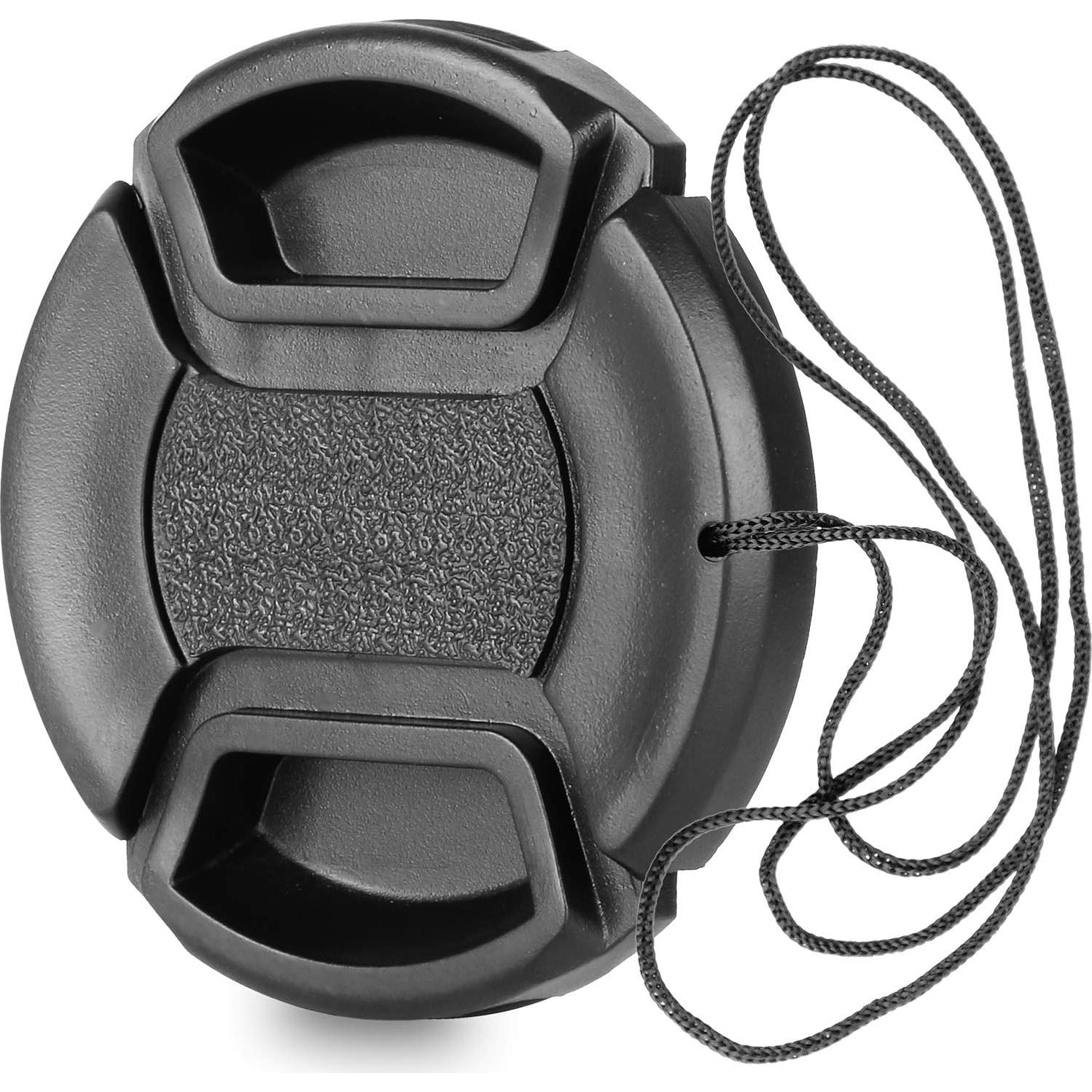 Tapa de Lente 52mm ChromLives con Agujero para Correa DSLR