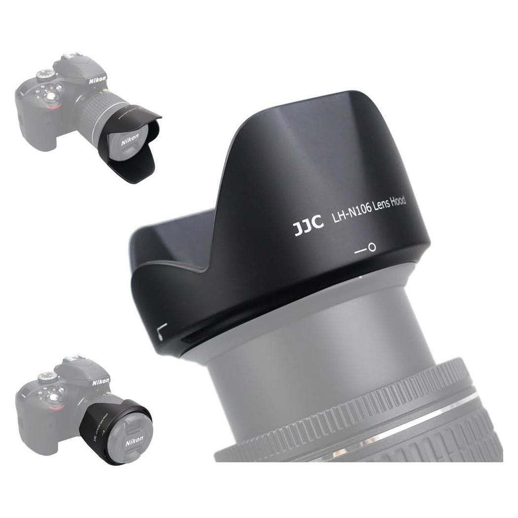 Capucha de Lente JJC Reversible para Nikon 18-55mm F3.5-5.6