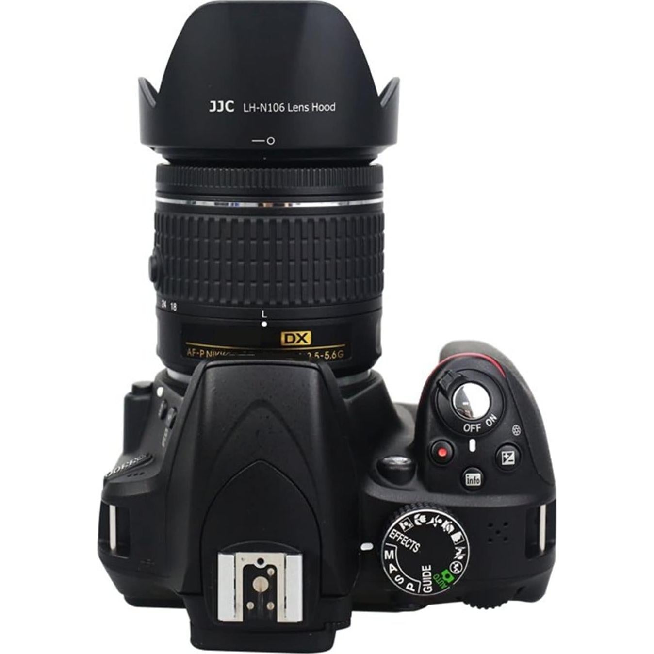 Capucha de Lente JJC Reversible para Nikon 18-55mm F3.5-5.6