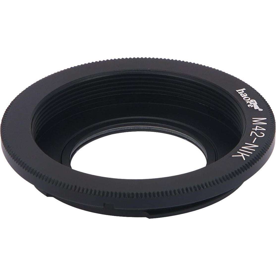 Adaptador de Lente Manual Haoge M42 a Nikon F 42mm