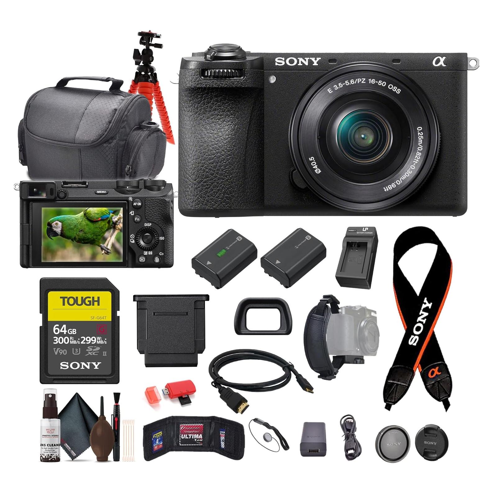 Cámara Sin Espejo Sony a6700 con Lente 16-50mm y Accesorios