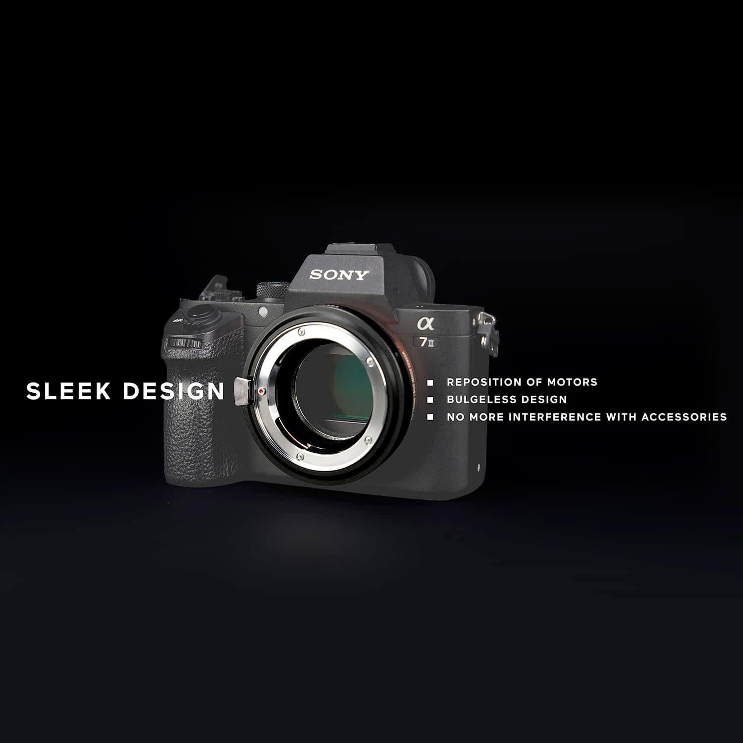 Adaptador de Lente Automático Techart LM-EA9 para Sony E-Mount