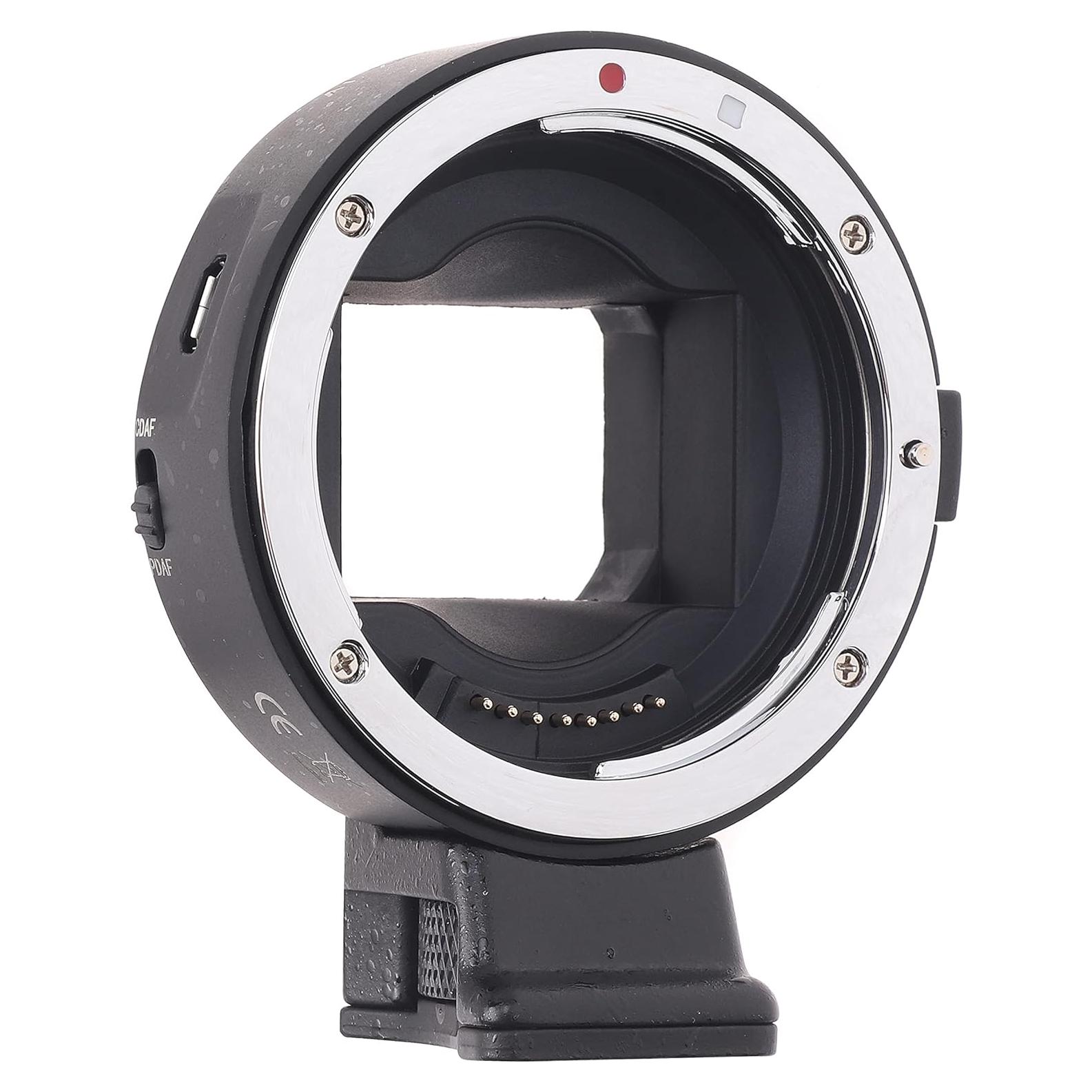 Adaptador Enfoque Automático Foto4easy EF-NEX IV para Lentes Canon a Sony