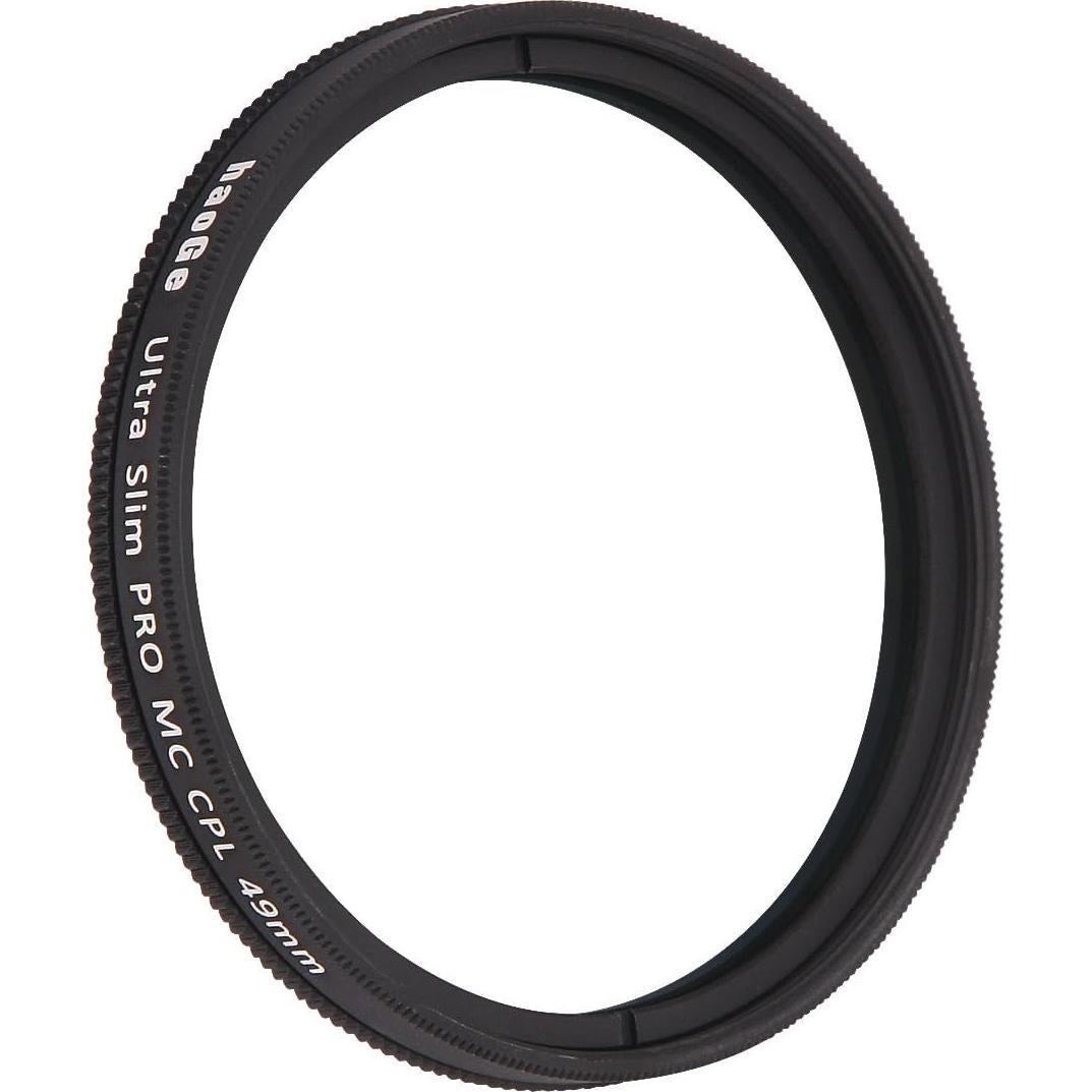 Filtro de Polarización Circular Multicapa Haoge 49mm para Cámaras