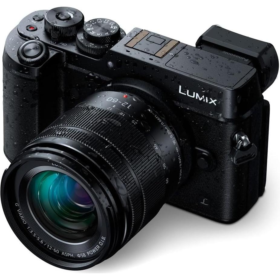 Lumix GH5 II Mirrorless Camera with 12-60mm f/3.5-5.6 Lens (DC-GH5M2K) Bundle Including: Lens Pouch, 3-Piece Filter Kit, Battery, Battery Charger, Full Cleaning Kit, More Accessories