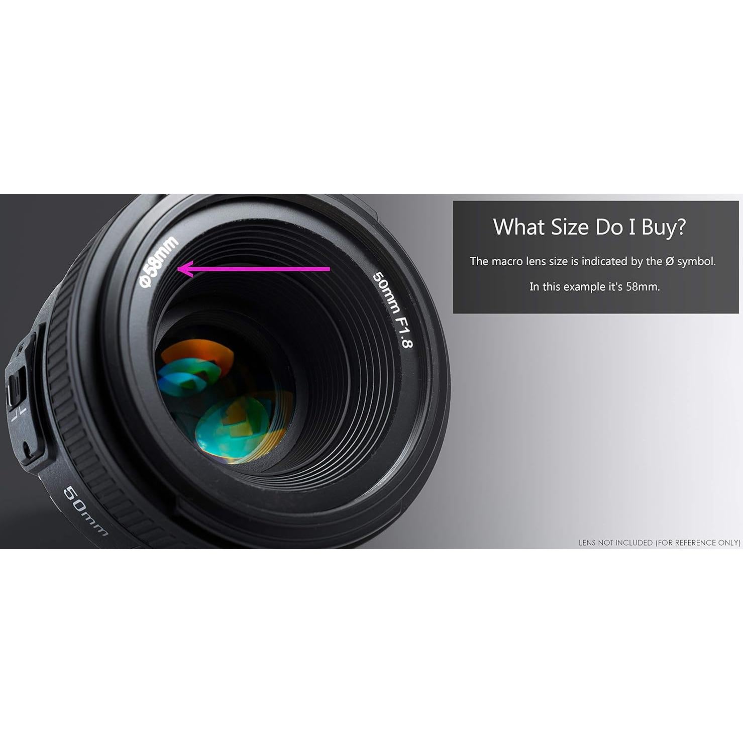 Lente Macro Digital +10 Acromático 40.5mm para Cámaras