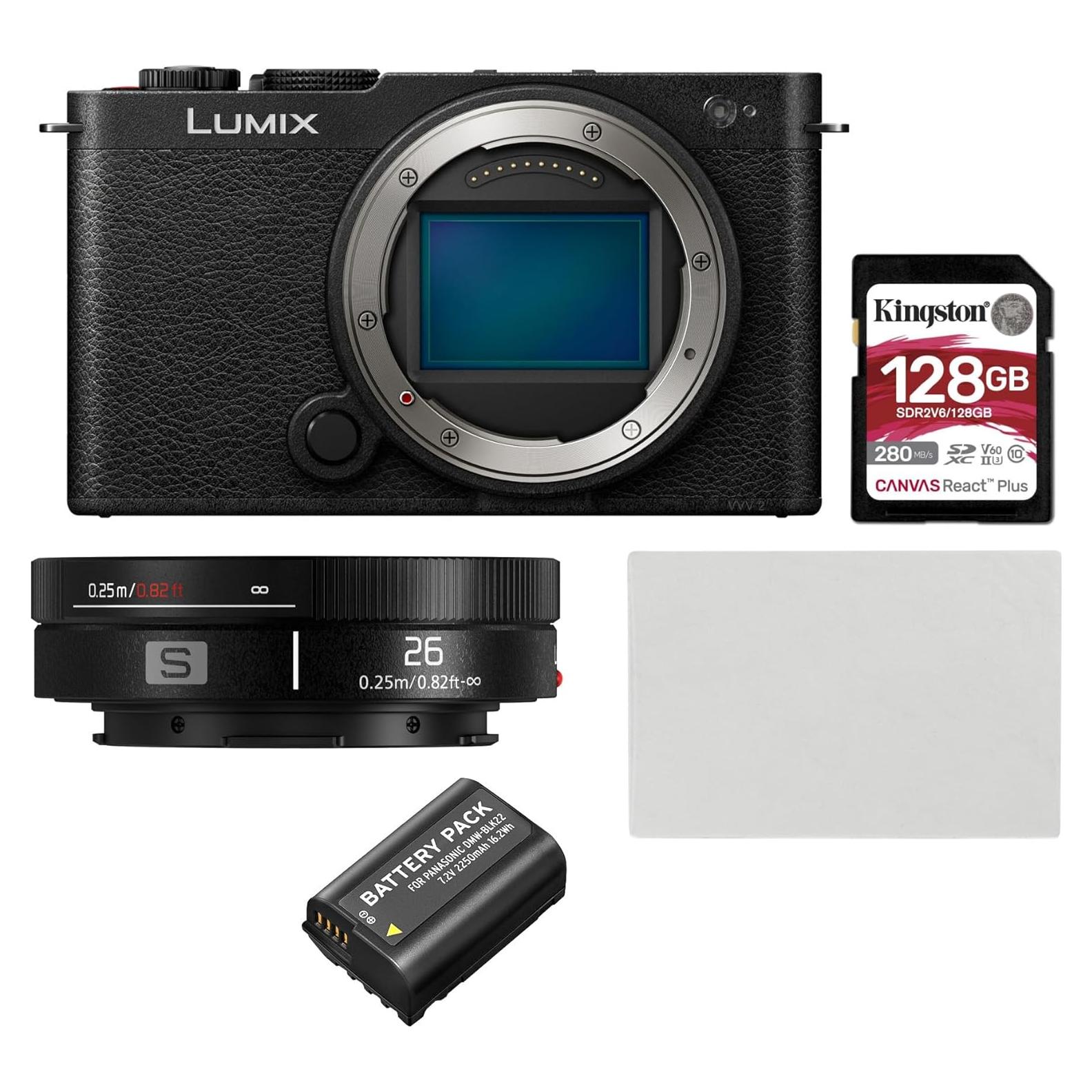 Cámara Sin Espejo Full Frame Panasonic LUMIX S9 + Lente 26mm