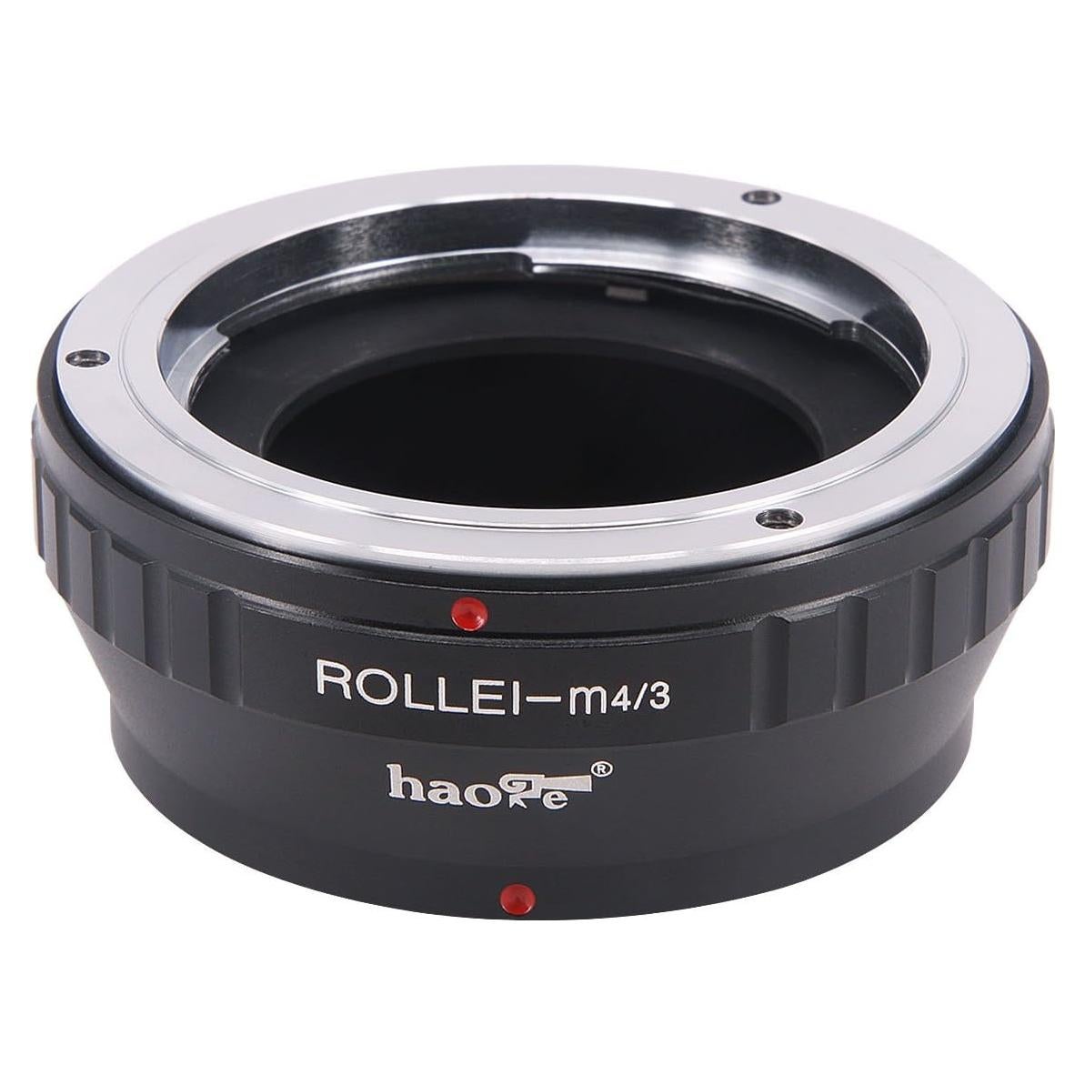 Adaptador de Lente Manual Haoge para Rollei 35 a Olympus M4/3