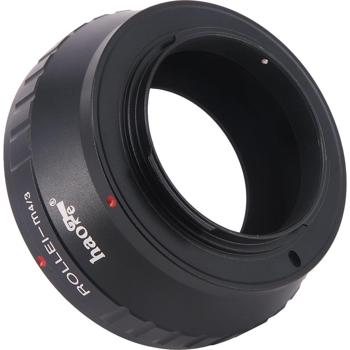 Adaptador de Lente Manual Haoge para Rollei 35 a Olympus M4/3