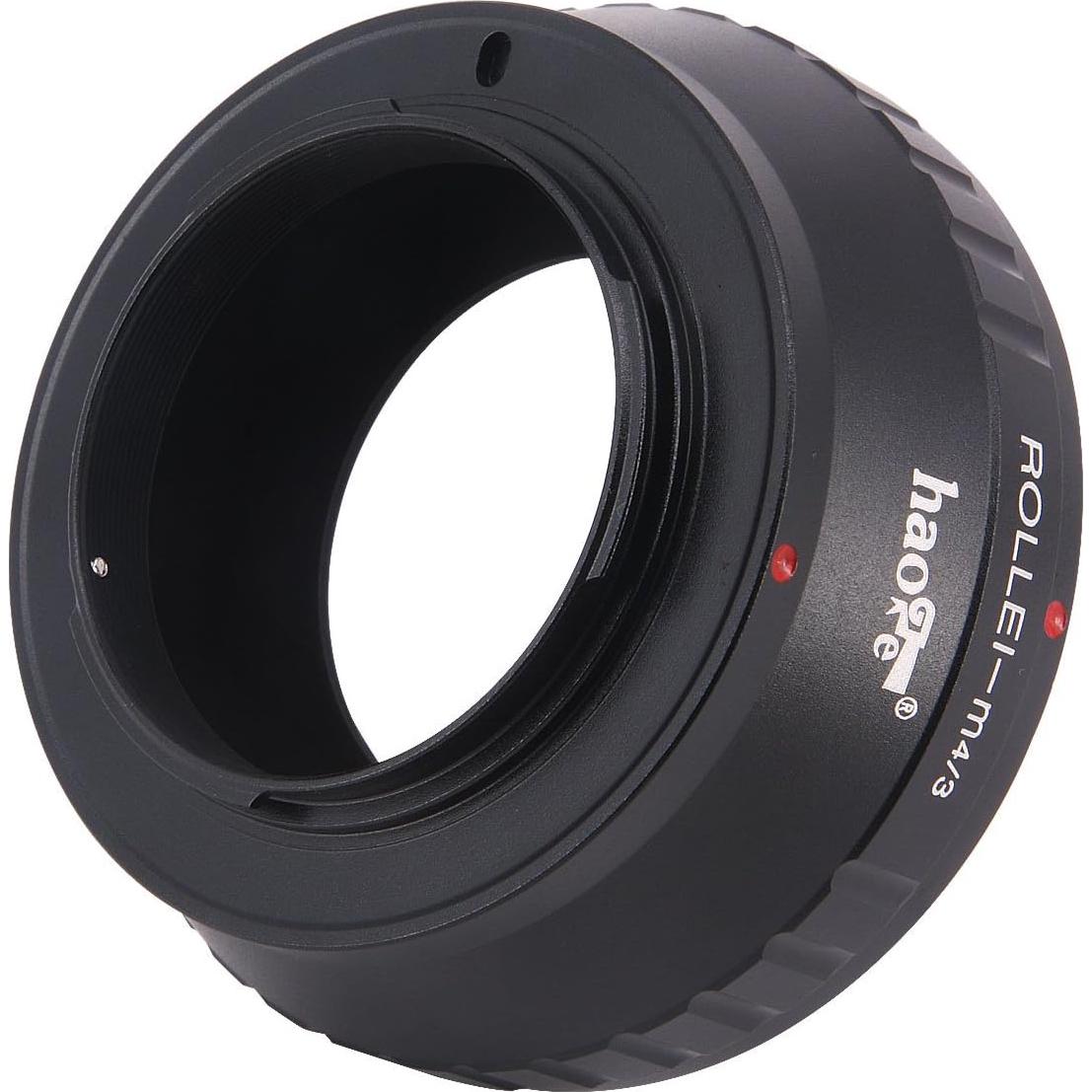 Adaptador de Lente Manual Haoge para Rollei 35 a Olympus M4/3