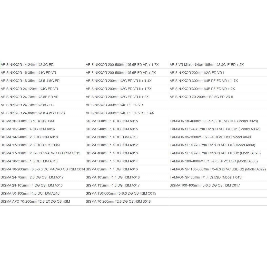 Adaptador de Montura Fringer NF-FX para Lentes Nikon a Fuji X