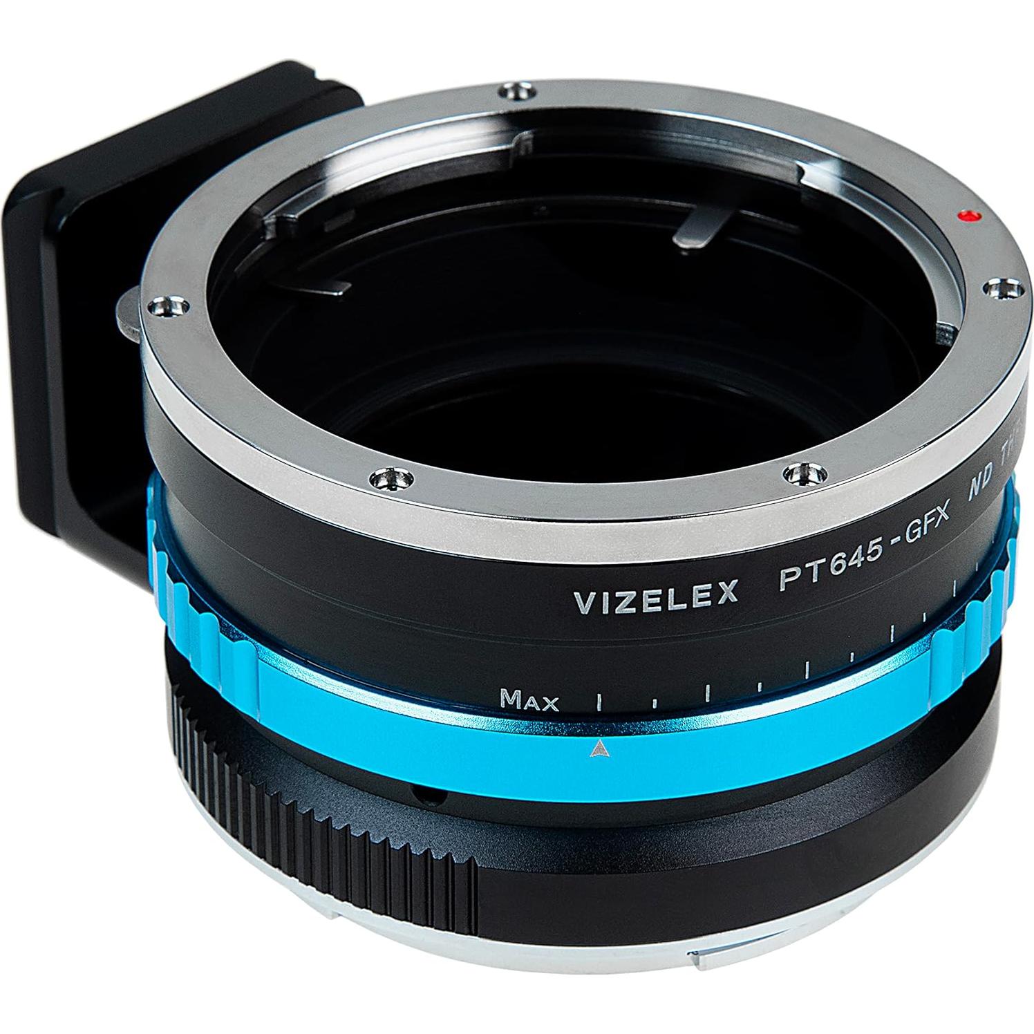 Adaptador de Montura Fotodiox para Lentes Pentax 645 a Fujifilm G-Mount con Filtro ND Variable