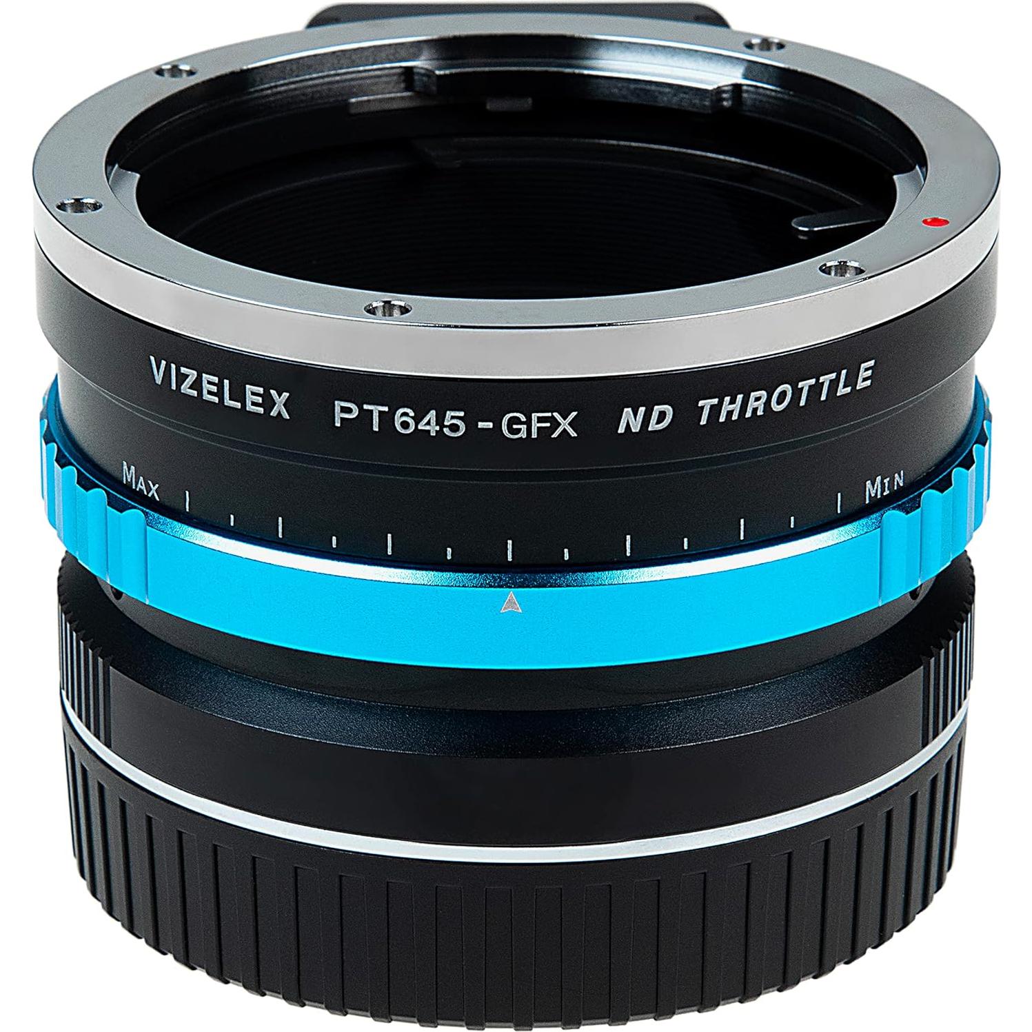 Adaptador de Montura Fotodiox para Lentes Pentax 645 a Fujifilm G-Mount con Filtro ND Variable