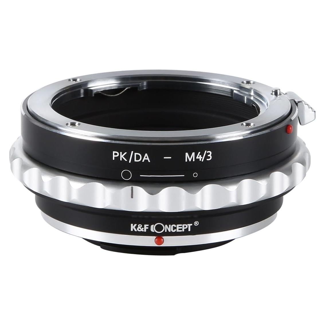 Adaptador de Montura K&F Concept PK a Micro Cuatro Tercios M4/3