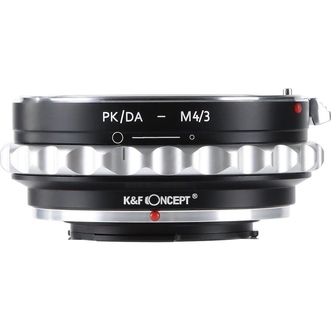 Adaptador de Montura K&F Concept PK a Micro Cuatro Tercios M4/3