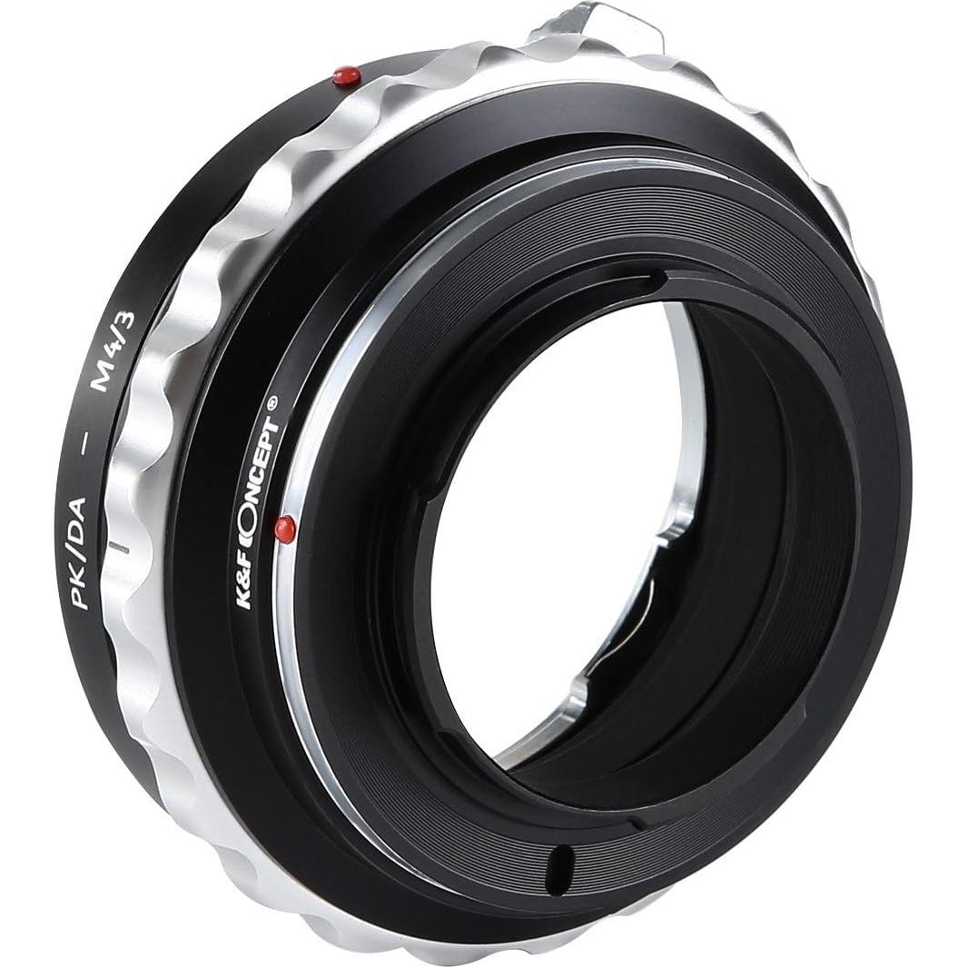 Adaptador de Montura K&F Concept PK a Micro Cuatro Tercios M4/3