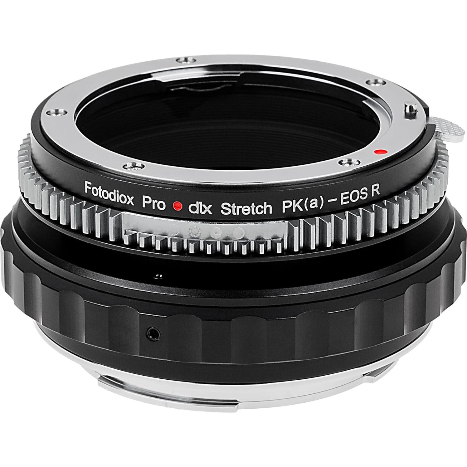 Adaptador Fotodiox DLX Stretch Pentax K a EOS R/RF con Filtros ND