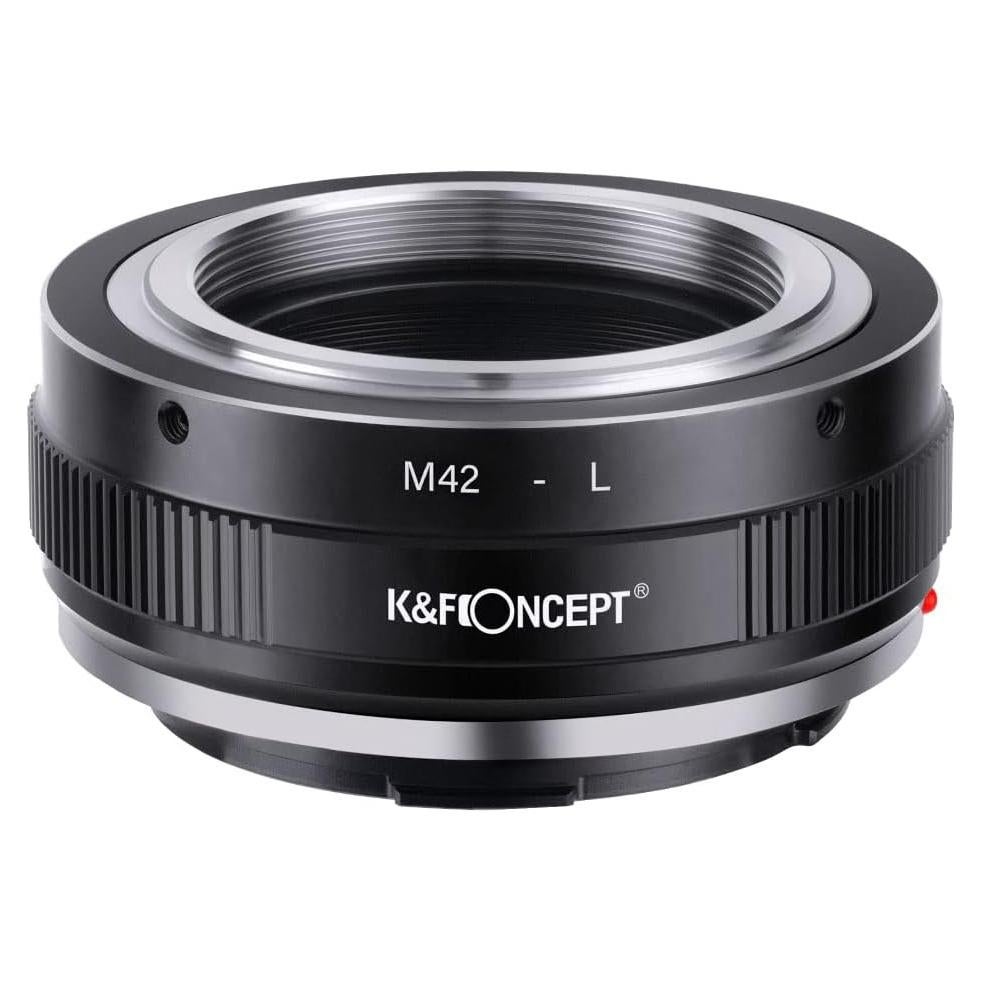 Adaptador de Montura de Lente K&F Concept M42 a Cuerpo L