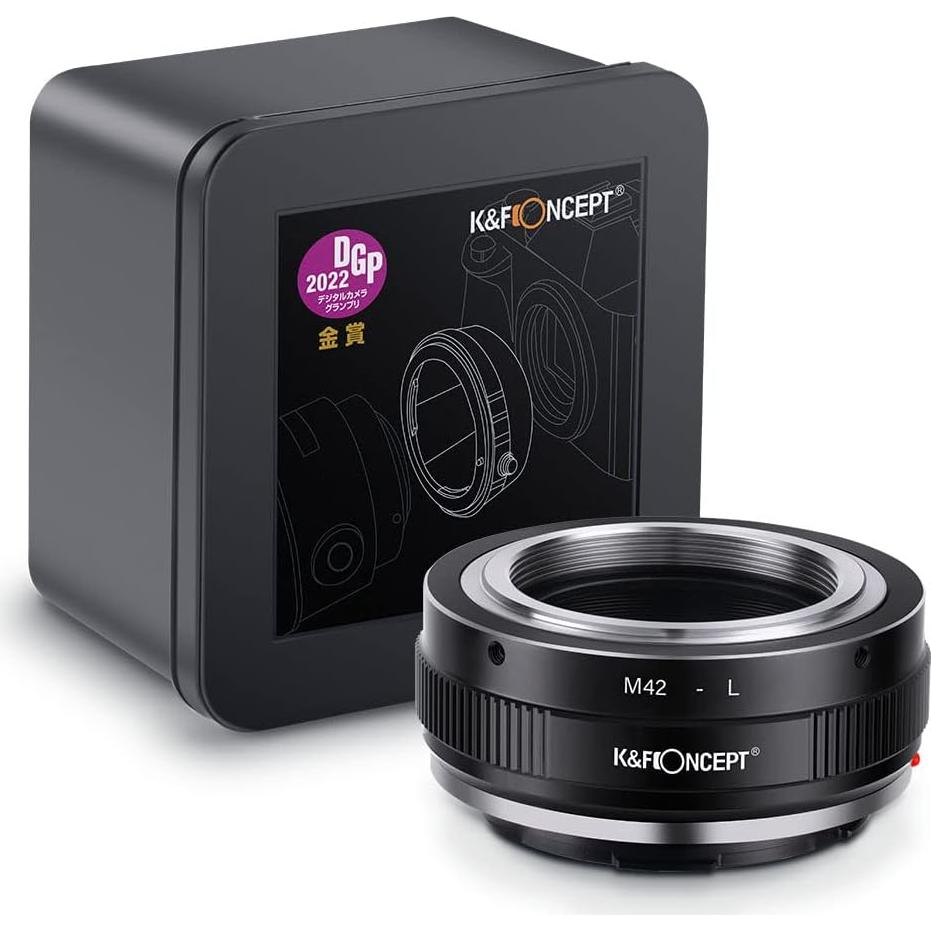 Adaptador de Montura de Lente K&F Concept M42 a Cuerpo L