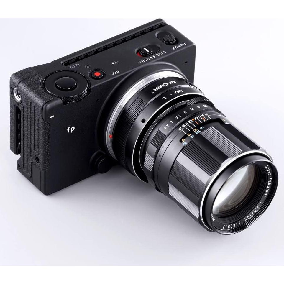 Adaptador de Montura de Lente K&F Concept M42 a Cuerpo L