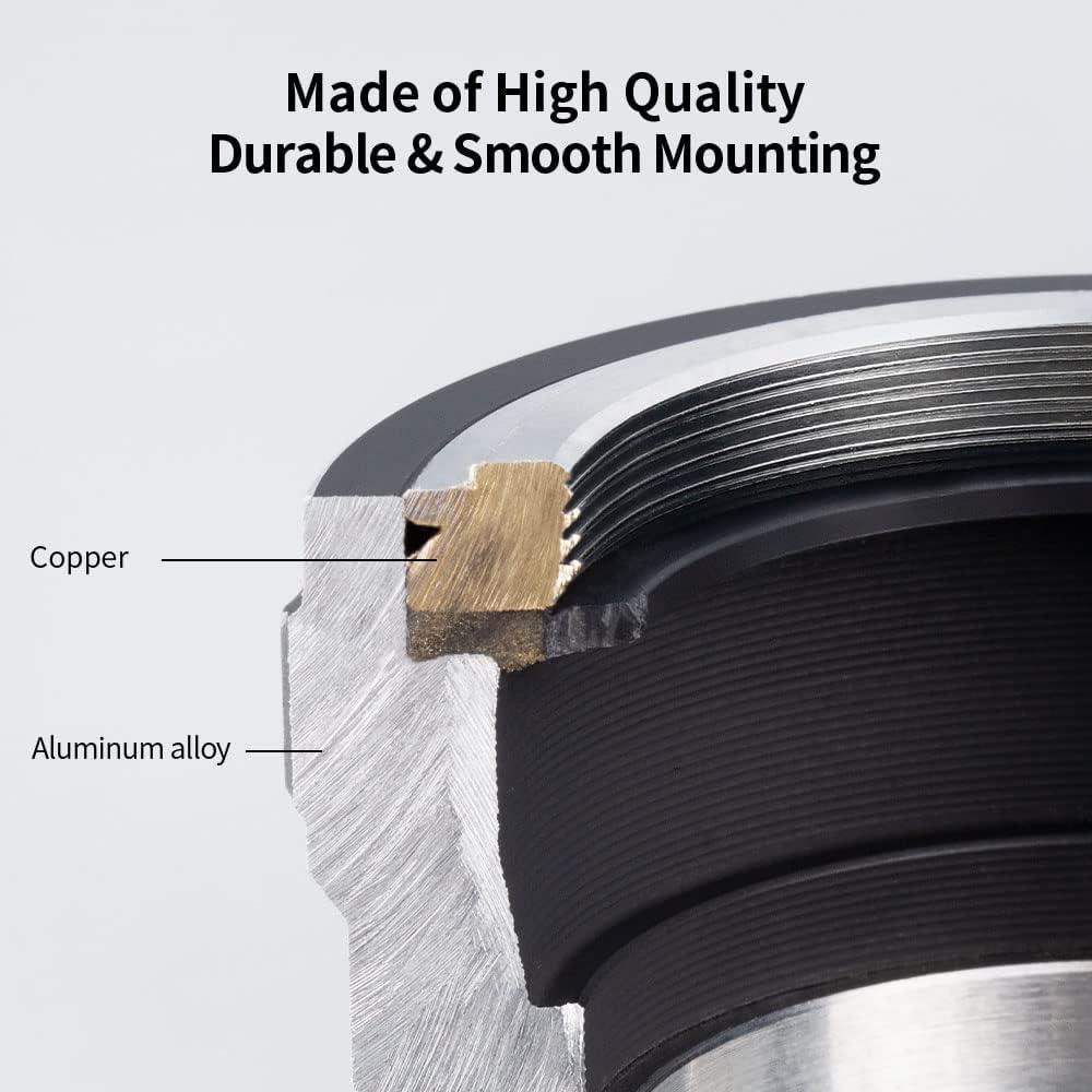 Adaptador de Montura de Lente K&F Concept M42 a Cuerpo L