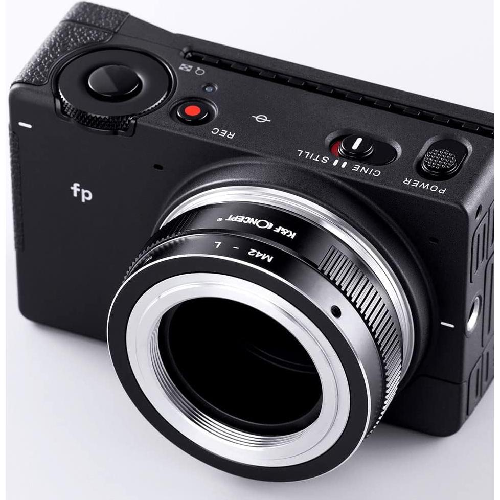 Adaptador de Montura de Lente K&F Concept M42 a Cuerpo L