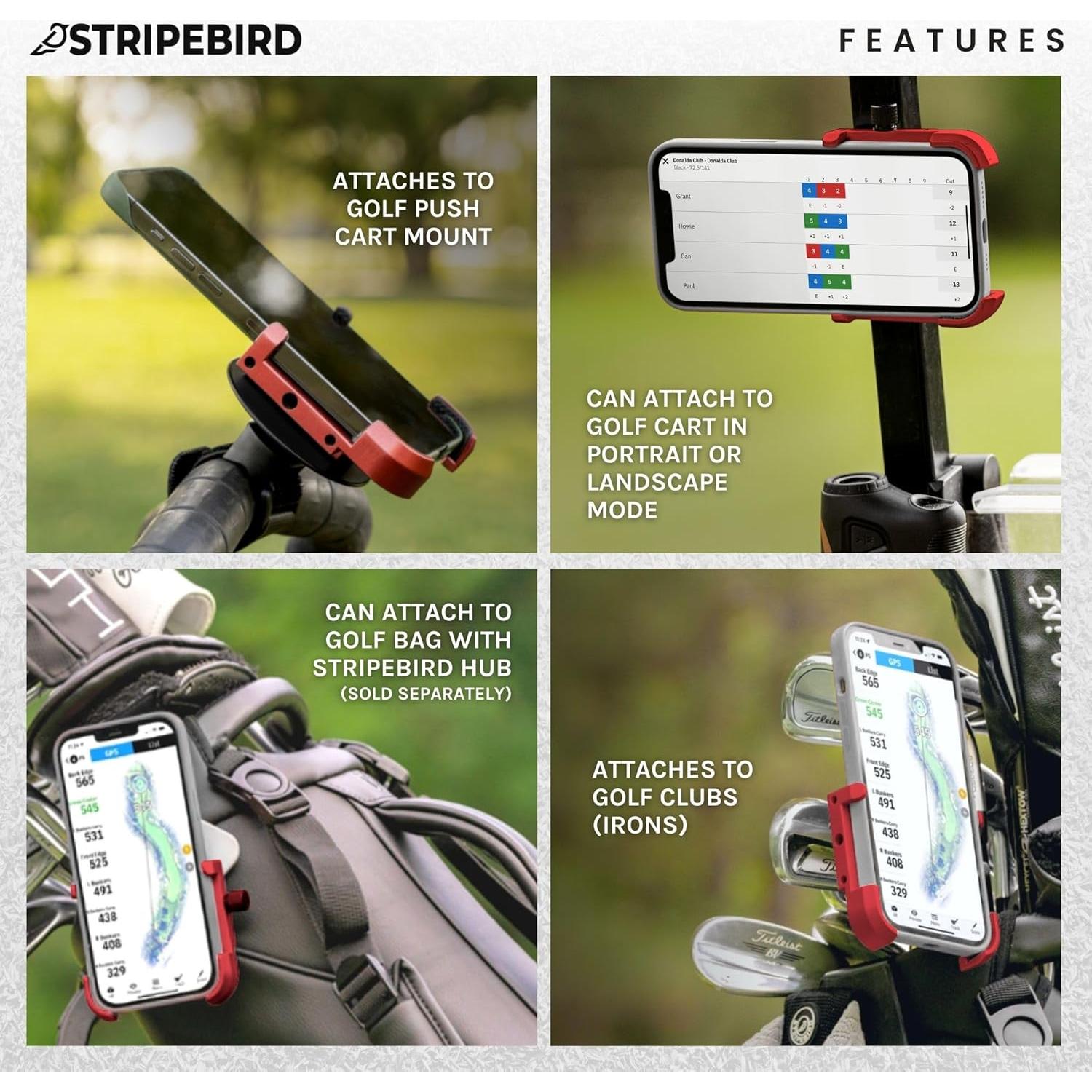 Soporte Magnético para Teléfono de Golf Stripebird SB-80004