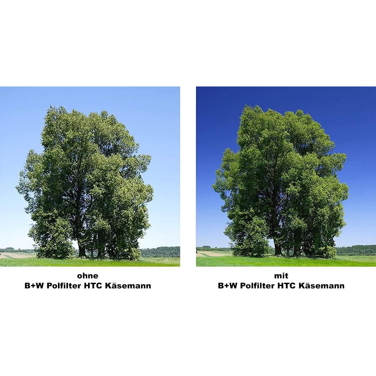 Filtro Polarizador Circular B+W 58mm MRC Kaesemann Alta Transmisión