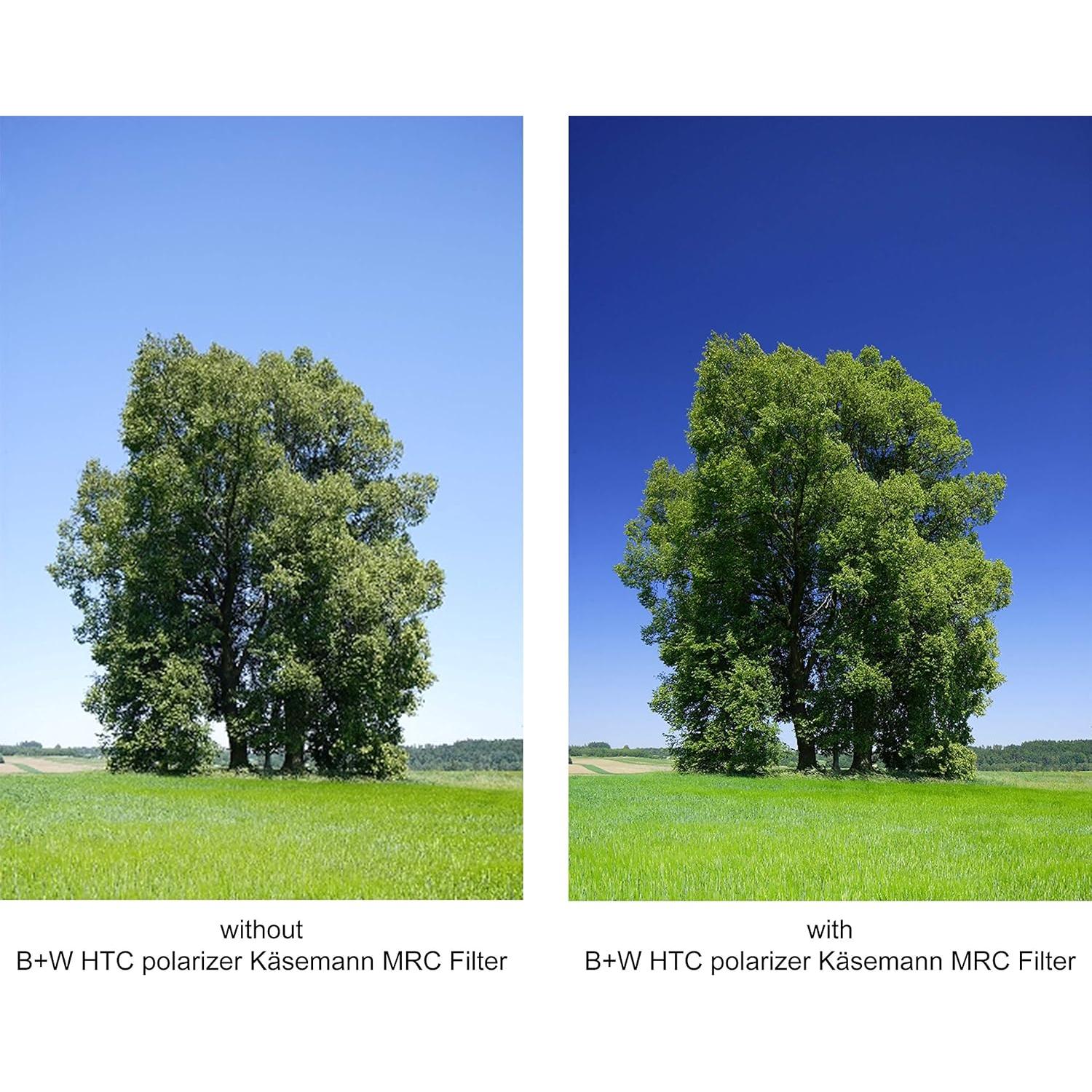 Filtro Polarizador Circular B+W 49mm MRC Básico de Vidrio