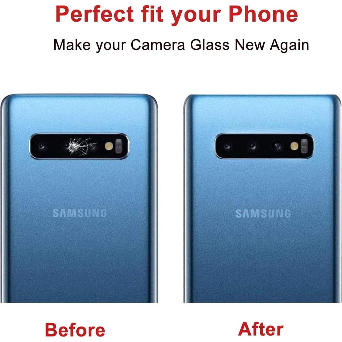 Reemplazo Lente de Cámara Samsung Galaxy S10/S10+ Cristal Zafiro