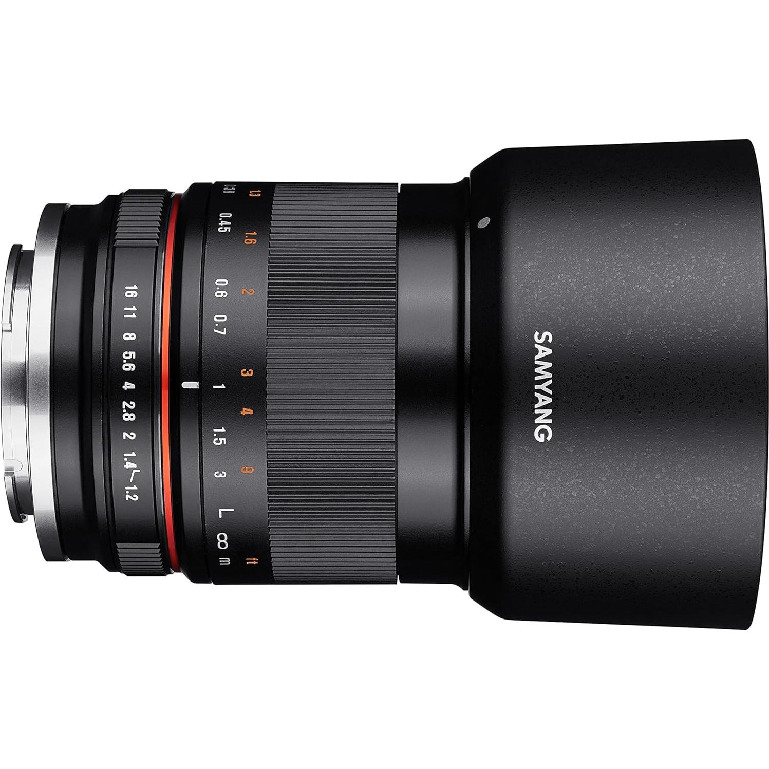 Lente Samyang F1.2 35mm Manual para Fuji X - Óptica de Alta Calidad