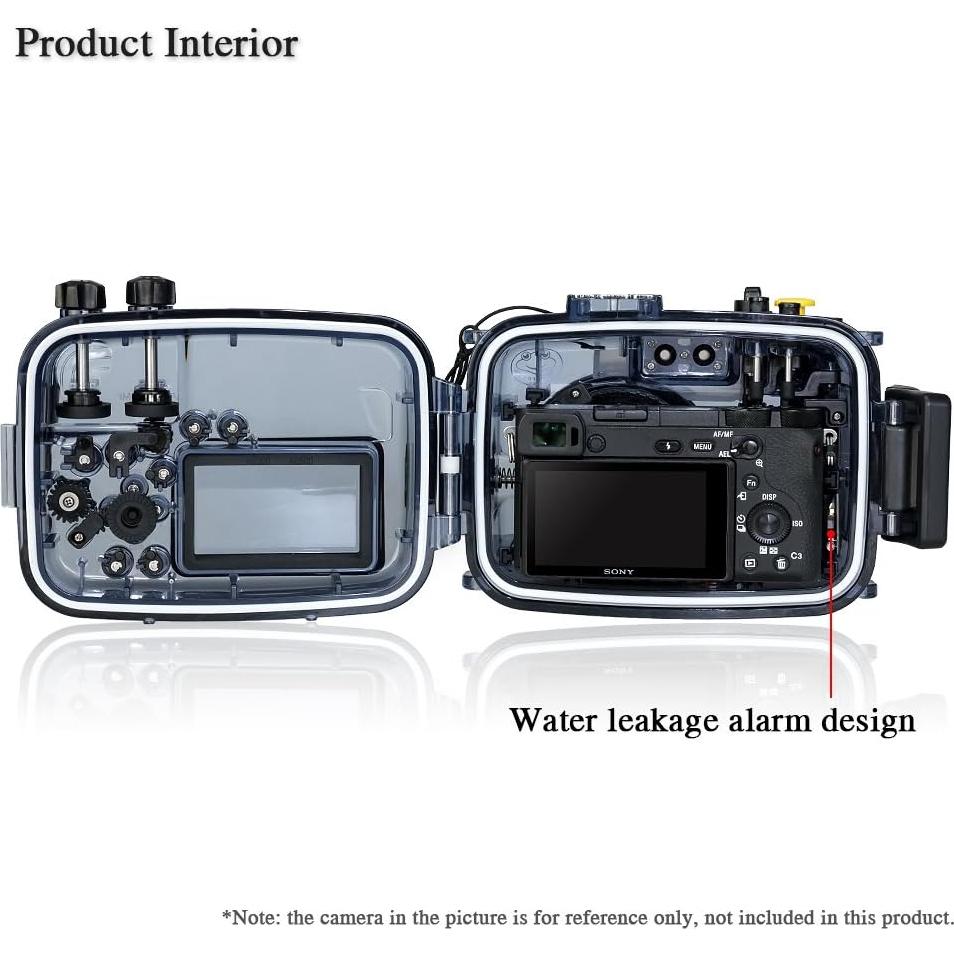Carcasa Submarina Impermeable Seafrogs para Sony A6000 A6300 A6500