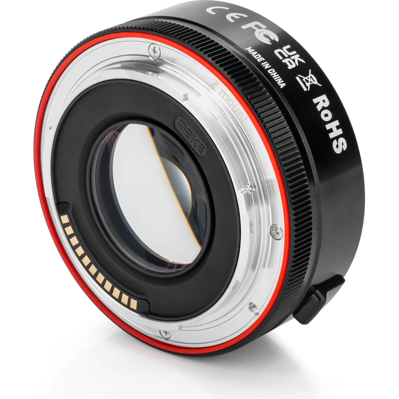 Adaptador de Montura Meike EFTZ-0.71X para Lentes Canon EF a Nikon Z