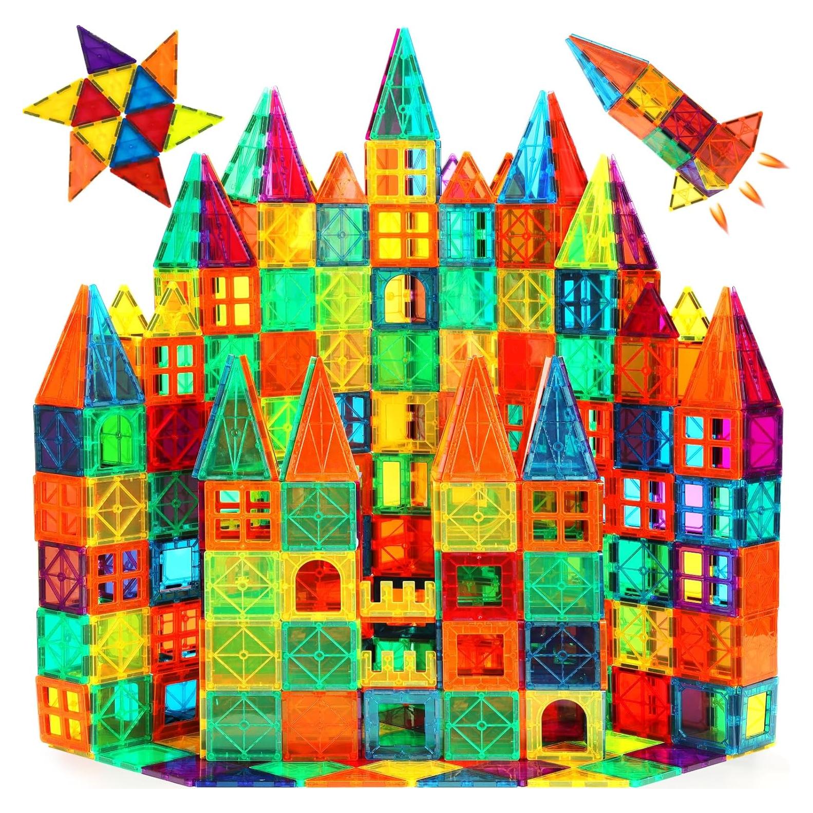 Conjunto de Azulejos Magnéticos FNJO 110PCS Juguete STEM