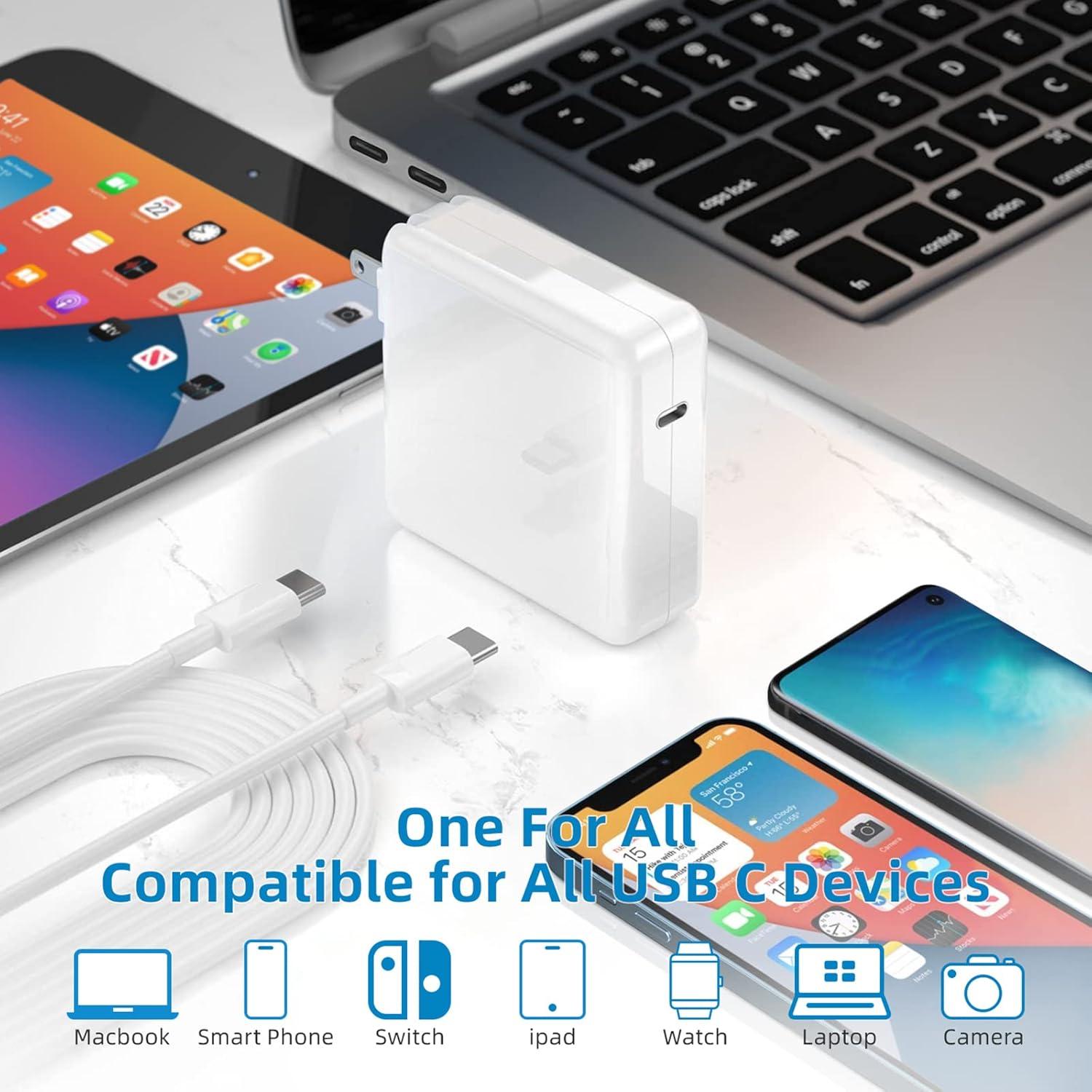 Cargador USB C 118W Furgor para MacBook Pro y Air