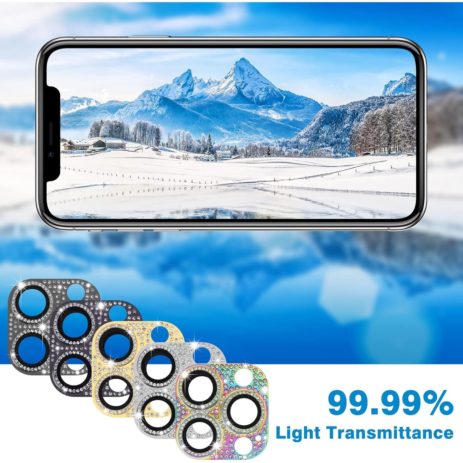 Protector de Lente de Cámara Hsefo para iPhone 14 Pro/Max 9H