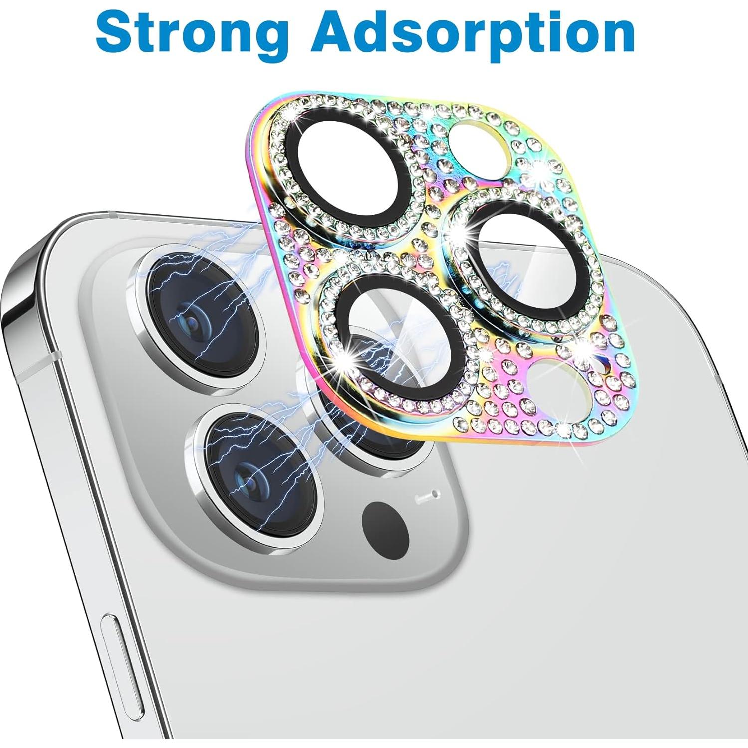 Protector de Lente de Cámara Hsefo para iPhone 14 Pro/Max 9H