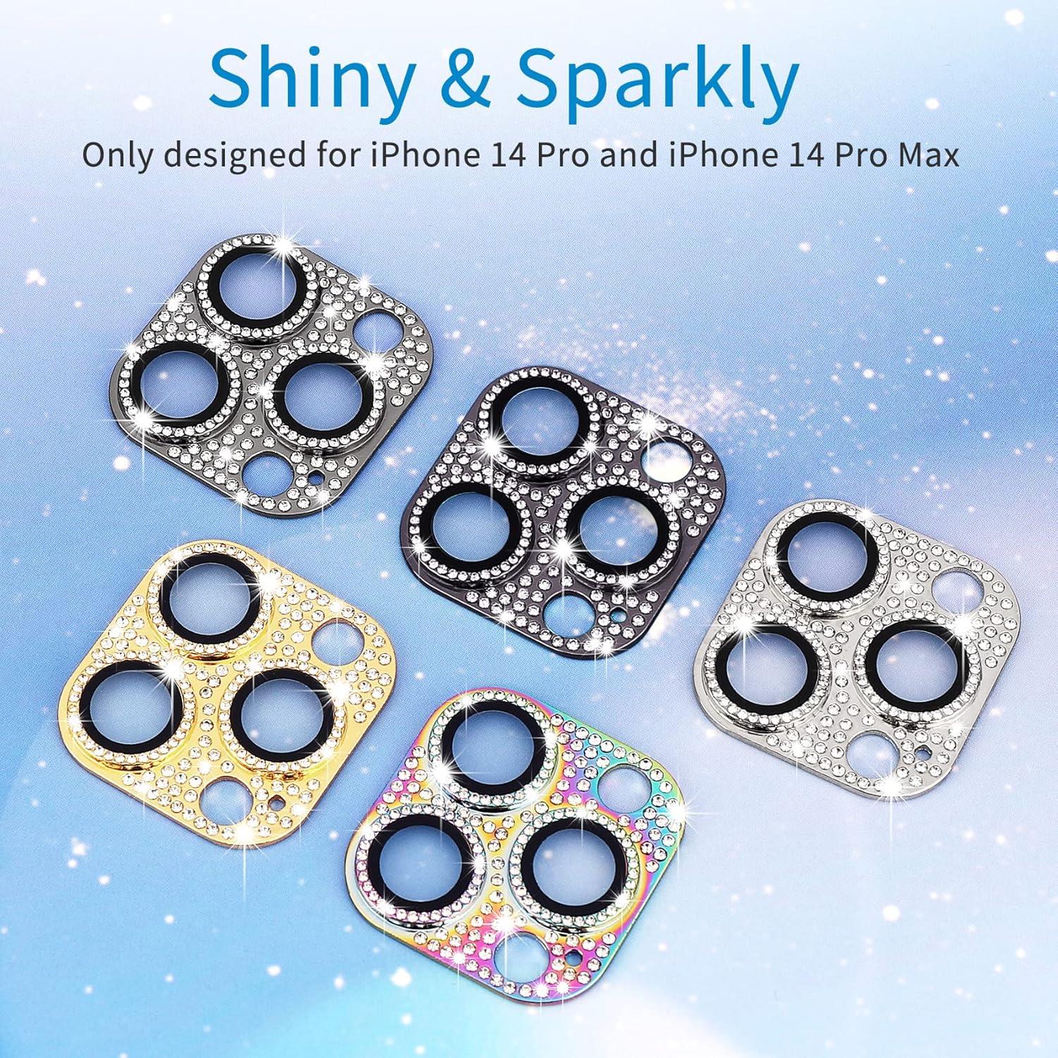 Protector de Lente de Cámara Hsefo para iPhone 14 Pro/Max 9H