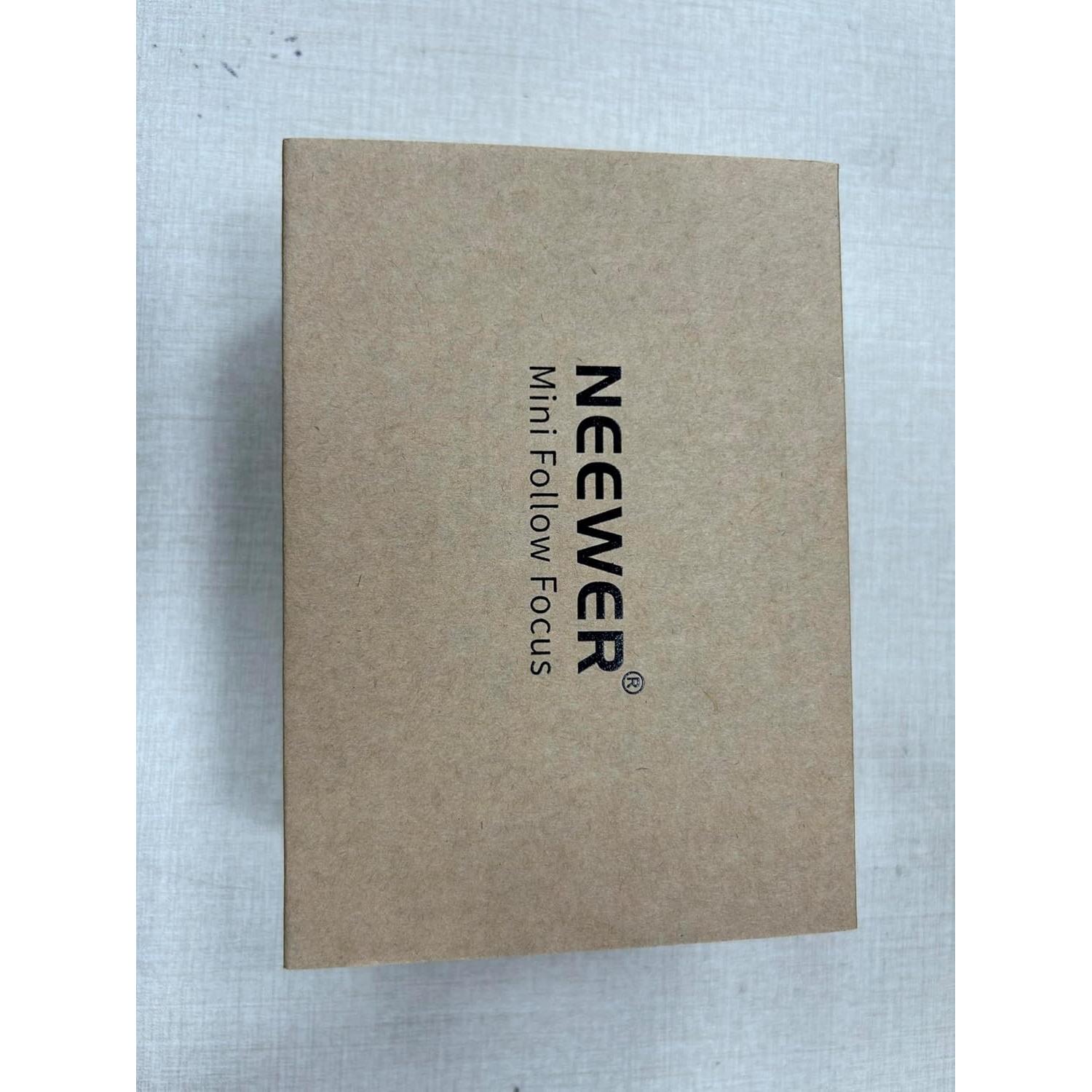 NEEWER Mini Follow Focus PG001 con paradas A/B y varilla 15mm