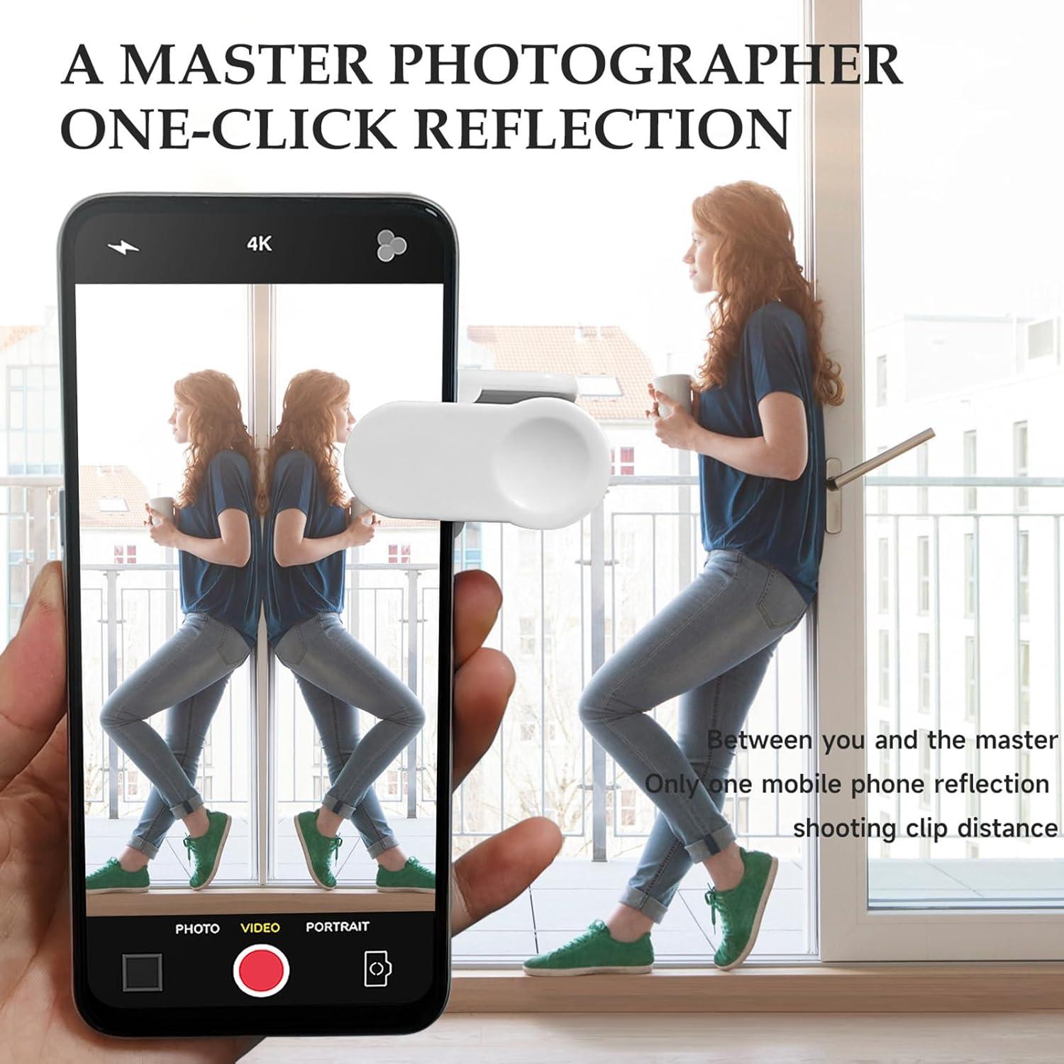 Espejo de Reflexión Clip WOWNOVA para Cámara de Smartphone