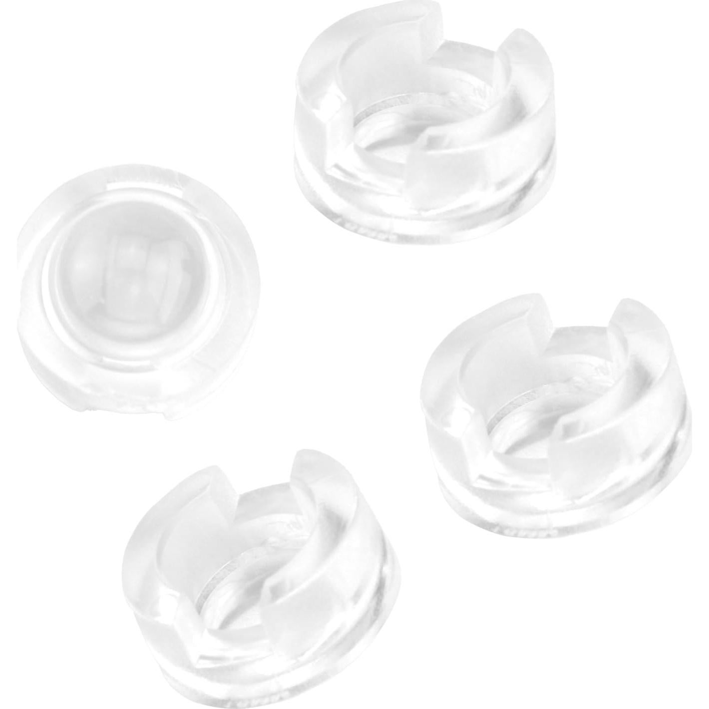 20 Lentes Convexas Transparentes 15 Grados 13mm para LED
