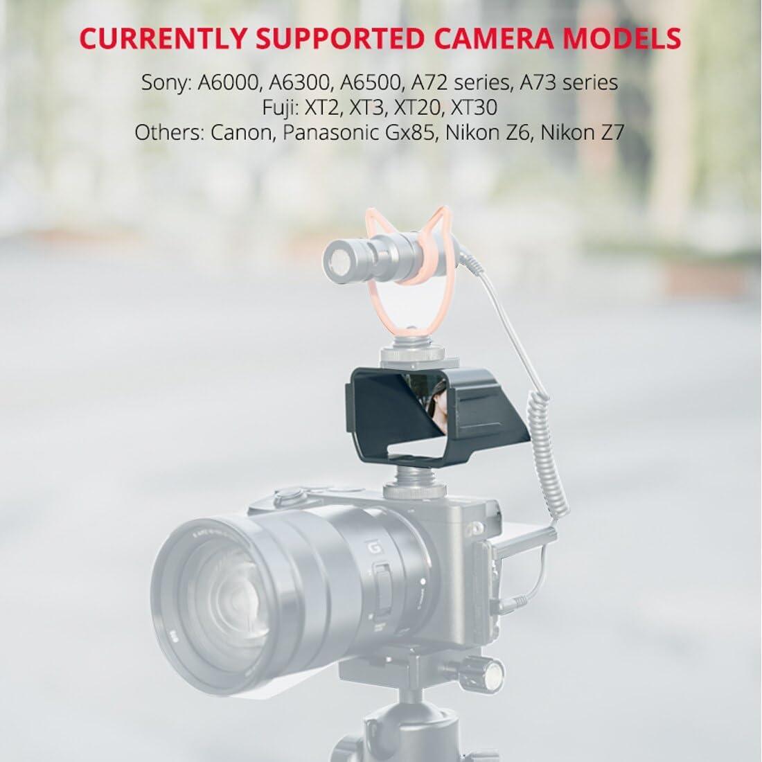 Cámara Vlog Plegable NovelGoal con Pantalla Espejo y 3 Zapatas Frías