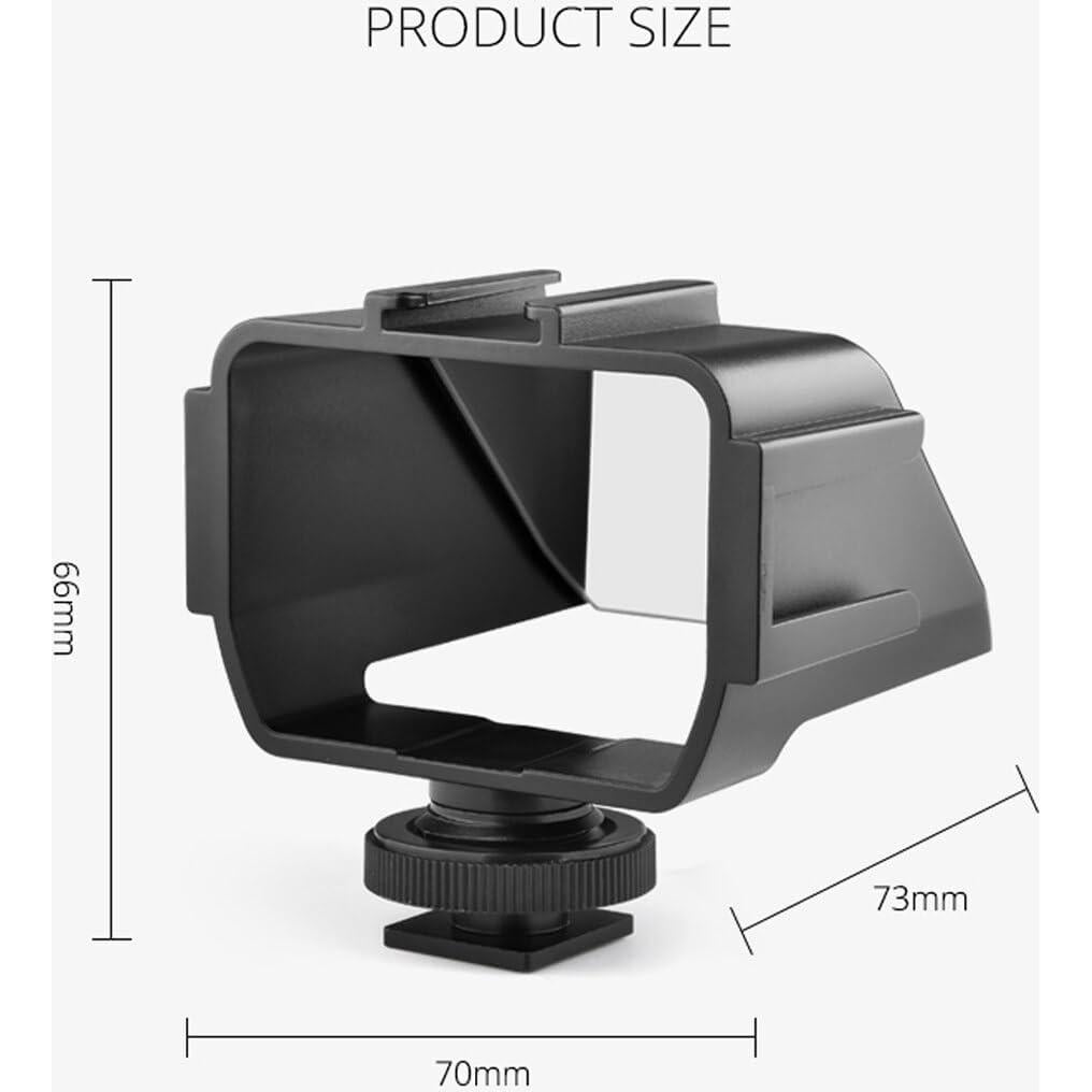 Cámara Vlog Plegable NovelGoal con Pantalla Espejo y 3 Zapatas Frías