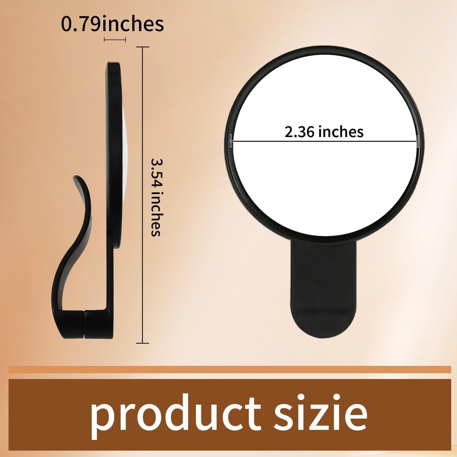 Espejo de Selfie Compacto Yeecuem con Clip Universal para Teléfono